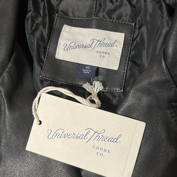 Universal Thread Faux Leather Jacket - Picture 2 of 7